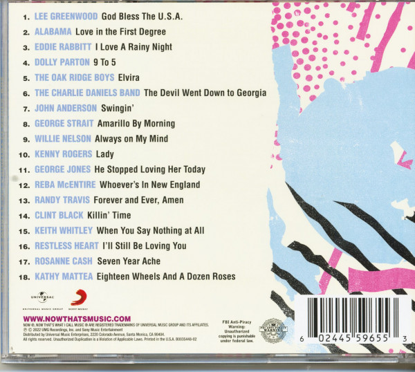 Now That's What I Call Country Classics 80s (CD)