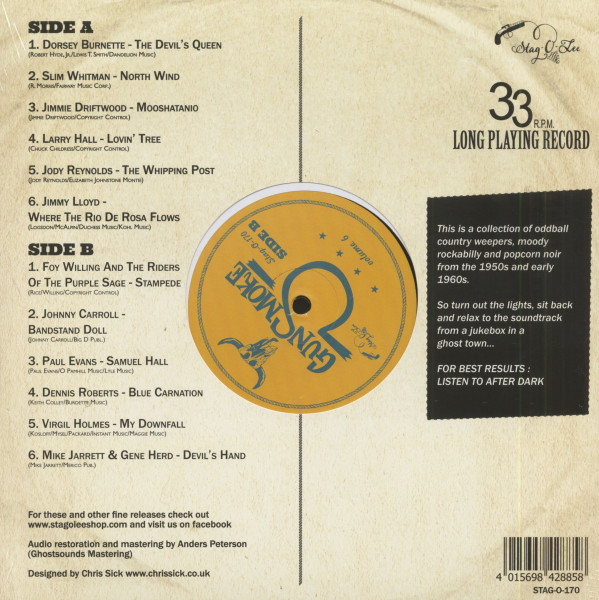 Gunsmoke - Vol. 6 (LP, 10inch, Ltd.)