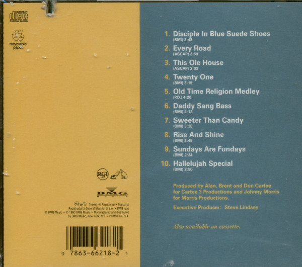 Disciple In Blue Suede Shoes (Cut-Out CD Album)