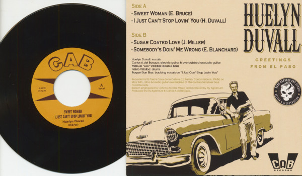 Greetings From El Paso (7inch, EP, 45rpm, PS)