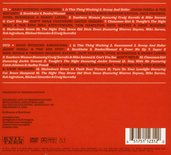 Warren Haynes Presents The Benefit Concert Vol.16 (CD & DVD)