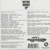 Preview: Better Hurry Up (CD) Preview: Better Hurry Up (CD)