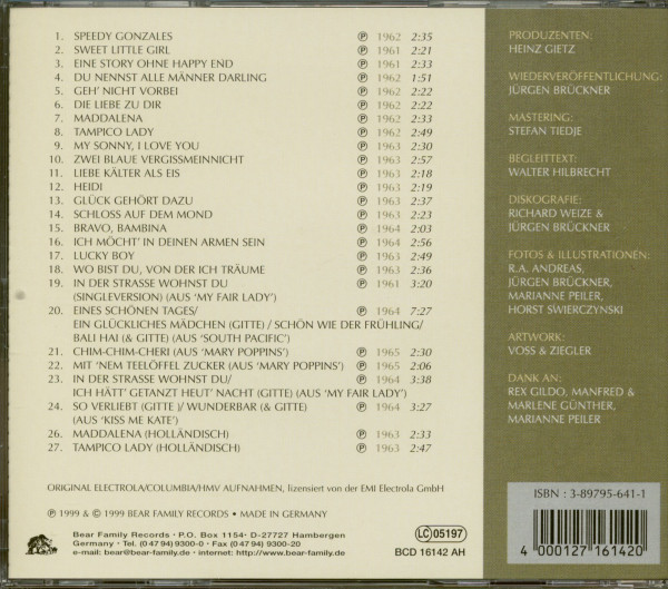 Speedy Gonzales - Die Singles 1961 bis 1963 (CD)