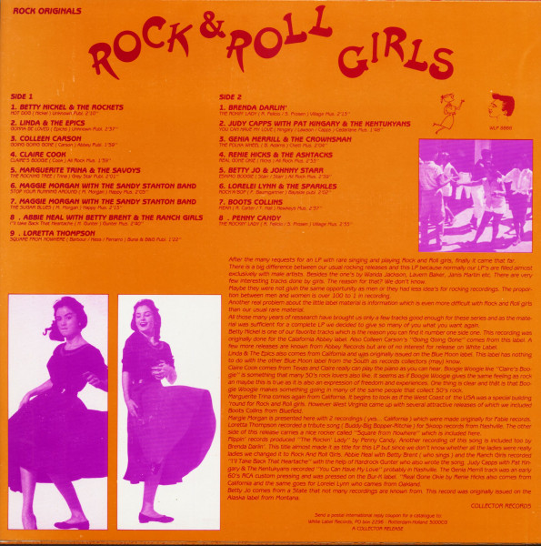 Rock & Roll Girls (LP)