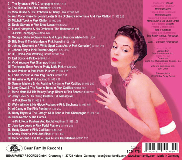 The World Is Pink - 30 Traces Of Pink (CD)