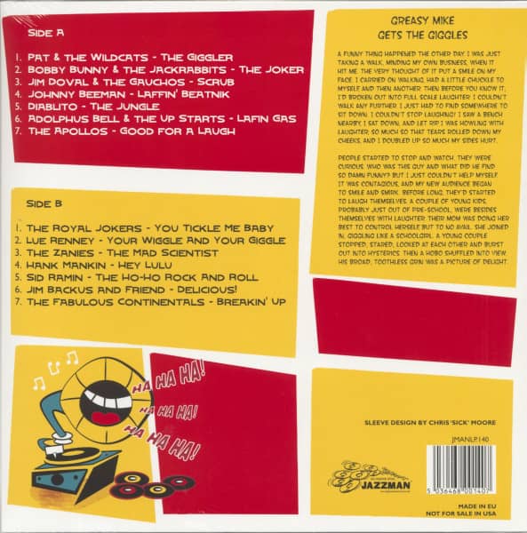 Greasy Mike Gets The Giggles (LP)
