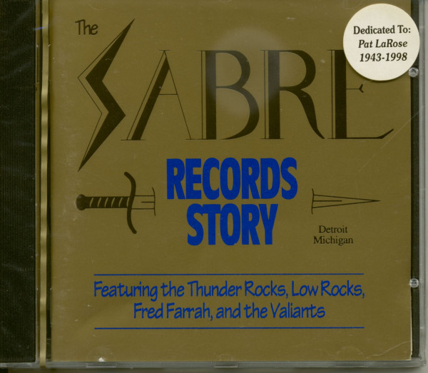 Sabre Records Story - Detroit, Michigan (CD) Sabre Records Story - Detroit, Michigan (CD)