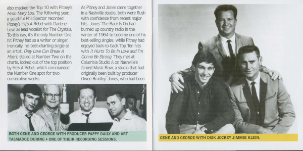 Gene Pitney & George Jones (CD)