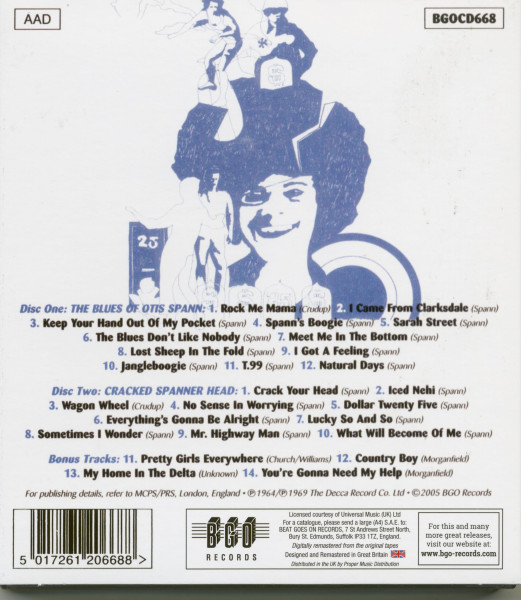 The Blues Of - Cracked Spanner Head (2-CD)