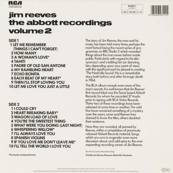 The Abbott Recordings Vol.2 (LP)