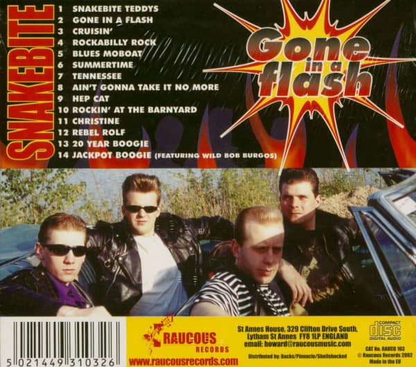 Gone In A Flash (CD)
