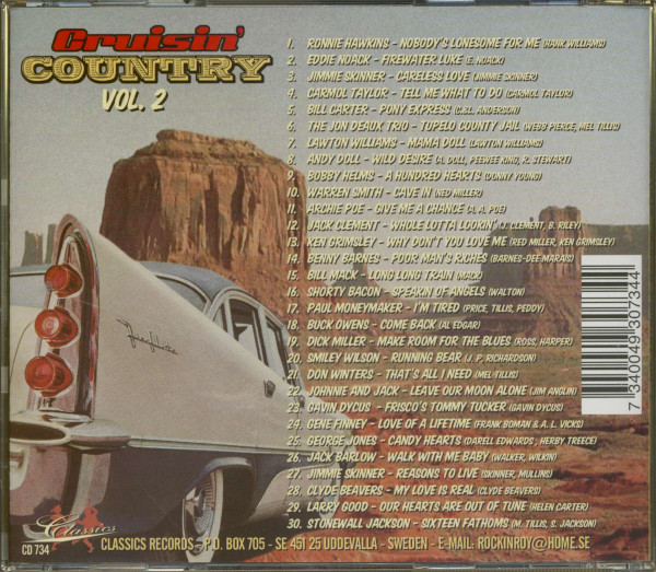 Cruisin' Country Vol.2 (CD)