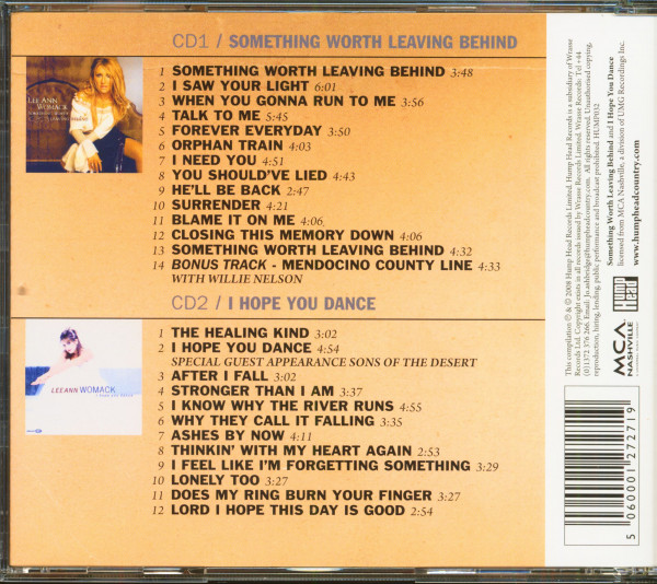 Something Worth Leaving Behind - I Hope You Dance (2-CD)