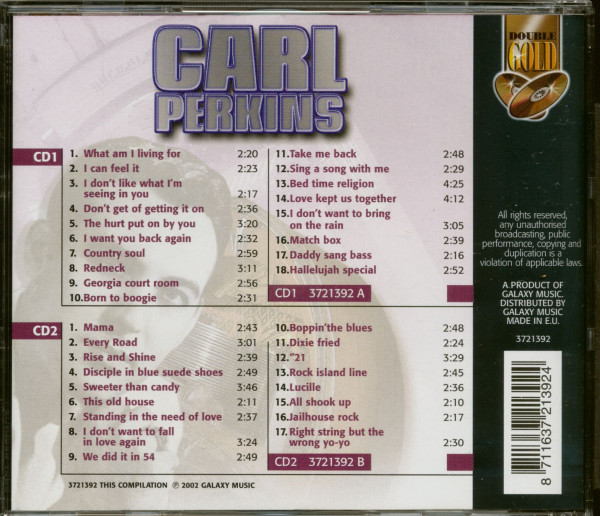 Carl Perkins (2-CD)