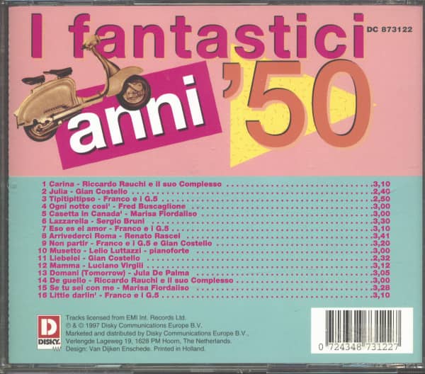 I Fantastici Anni '50 Vol.4 (CD)