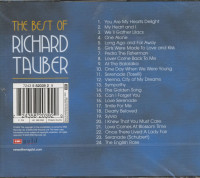 Preview: The Best Of Richard Tauber - 25 Great Songs Sung In English (CD) Preview: The Best Of Richard Tauber - 25 Great Songs Sung In English (CD)