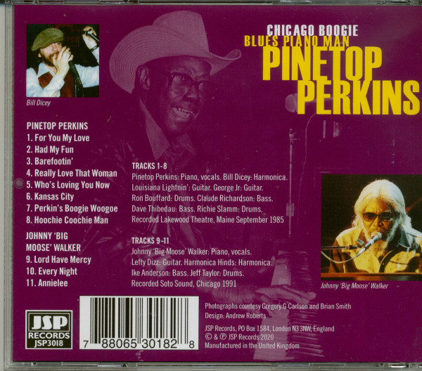 Chicago Boogie Blues Piano Man (CD)