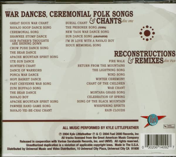The Unconquered Spirit - Chants & Traces Of The Native American Indian (2-CD)