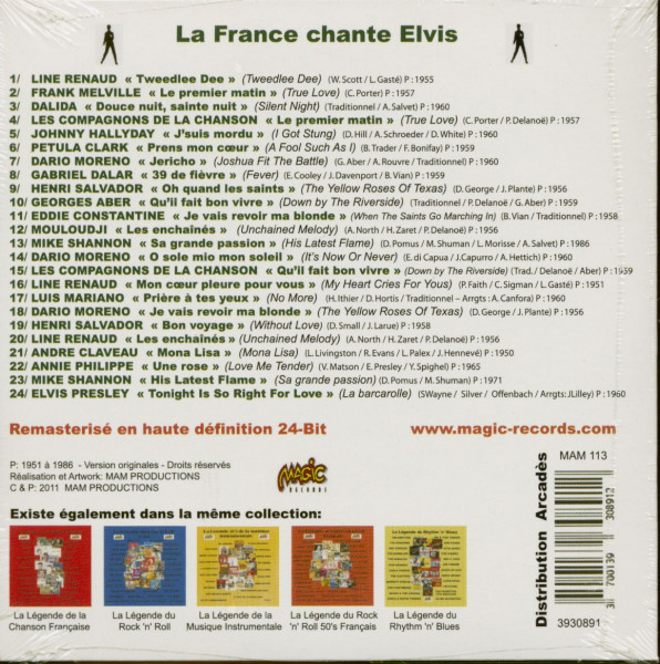 La France chante Elvis (CD)