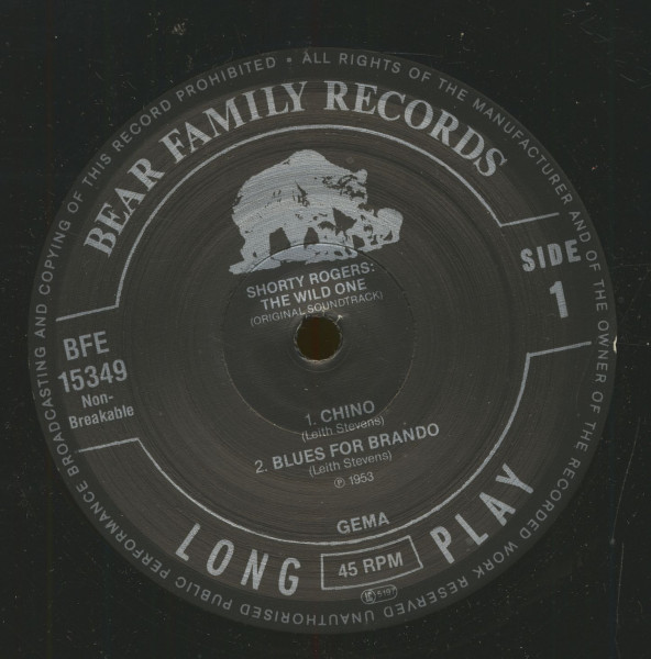 The Wild One - Original Soundtrack (12inch EP, 45rpm)