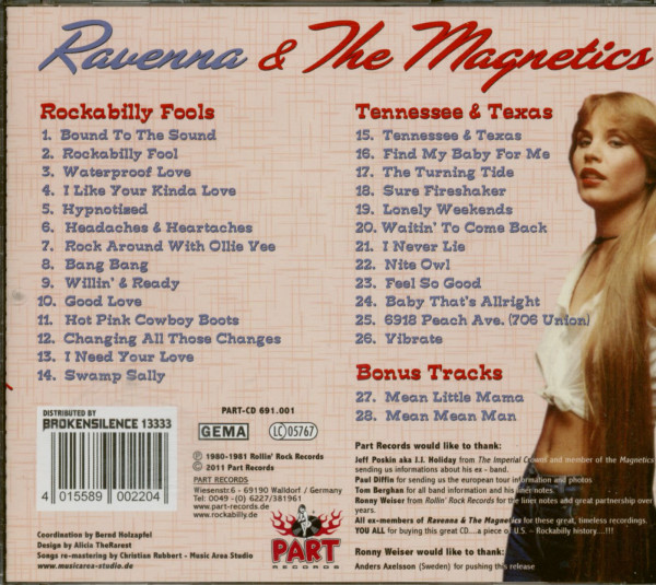 Rockabilly Fools - Tennessee & Texas (CD)