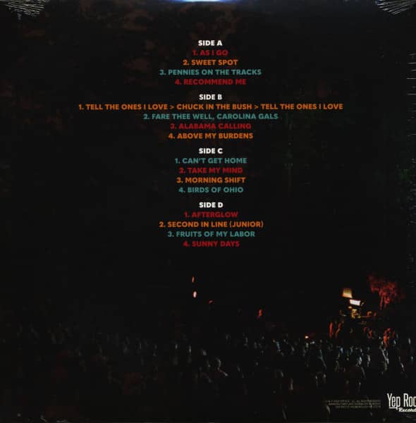 Live At Greenfield Lake (2-LP, colored Vinyl)