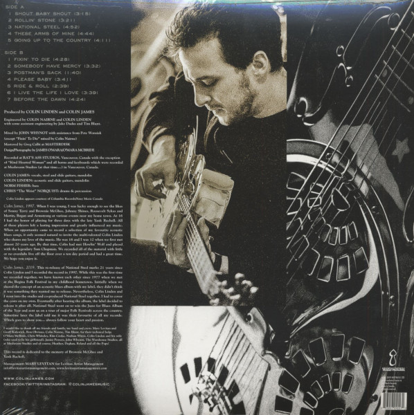 National Steel (LP, Silver Vinyl, RSD Edition)