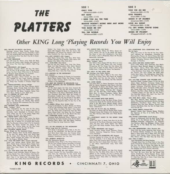 The Platters (LP)
