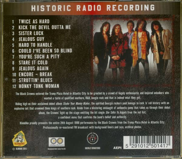 Trump Plaza Hotel, Atlantic City 1990 (CD)