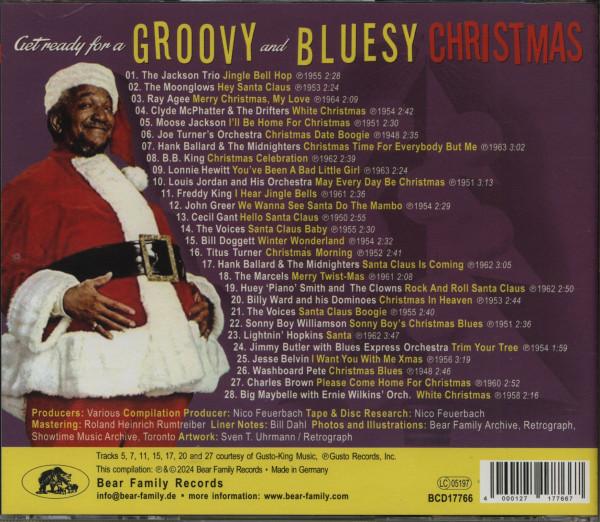 Get Ready For A Groovy And Bluesy Christmas (CD)