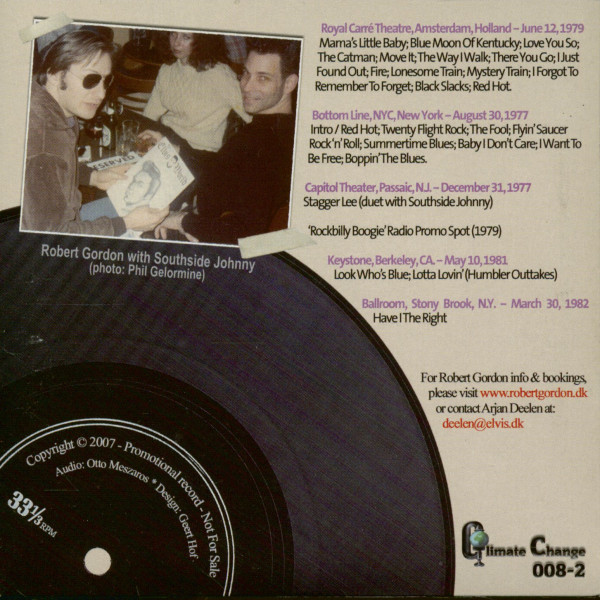 Robert Gordon Rocks...And The Wildcats Roll (CD)