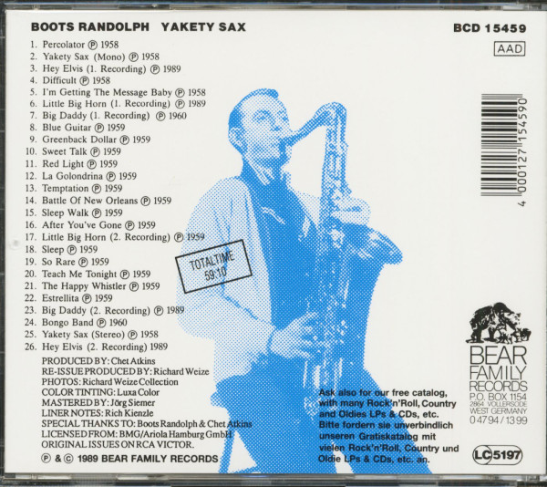 Yakety Sax (CD)