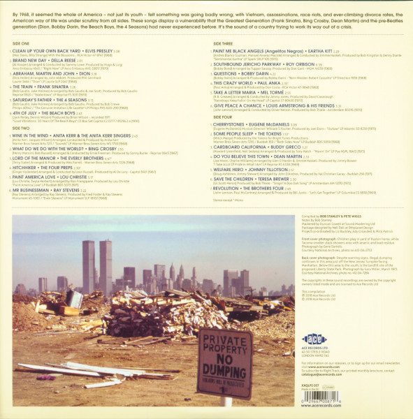 State Of The Union - The American Dream In Crisis 1967-1973 (2-LP, Light Blue Vinyl)