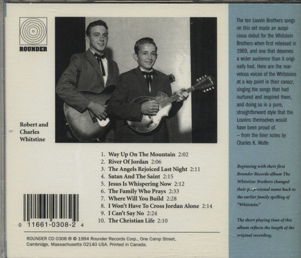 Gospel Songs Of The Louvins (CD)