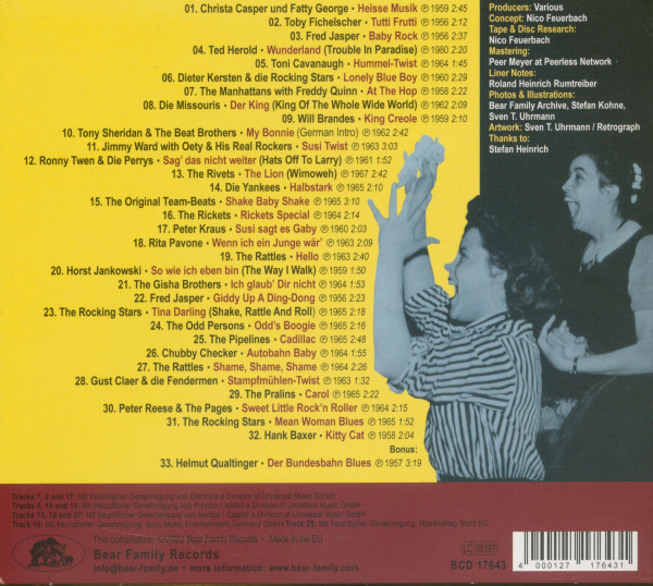 Rockin' With The Krauts - Real Rock 'n' Roll Made In Germany (CD), Vol. 3