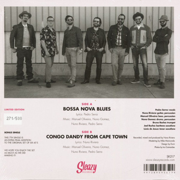 Bossa Nova Blues - Congo Dandy From Cape Town (7inch, 45rpm, PS, Ltd.)