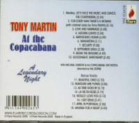 Preview: Tony Martin At The Copacabana - A Legendary Night (CD) Preview: Tony Martin At The Copacabana - A Legendary Night (CD)