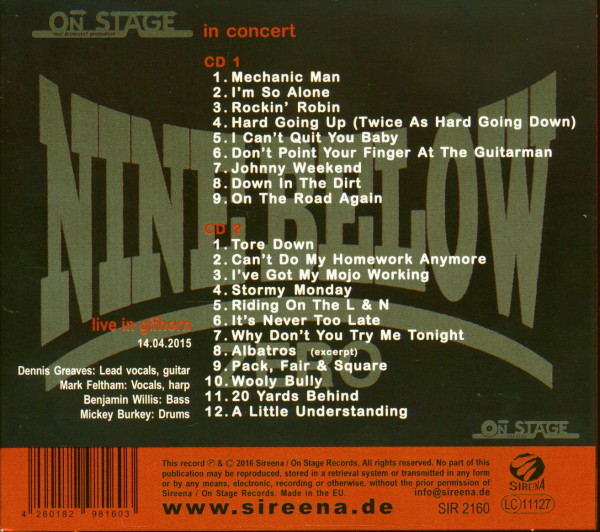 Live In Gifhorn (2-CD)