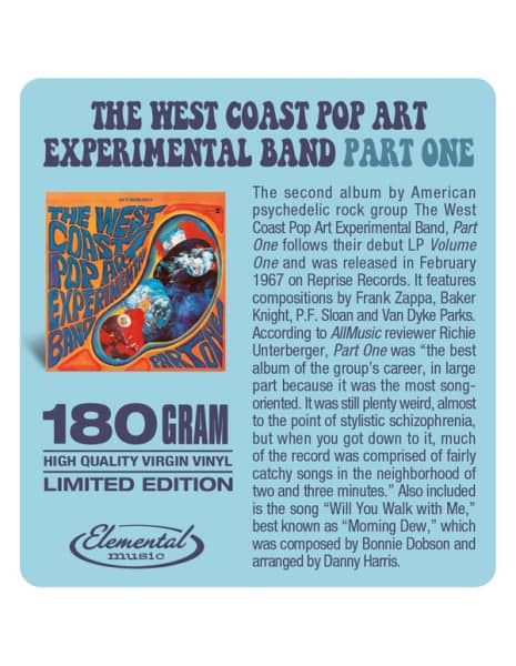 Part One (LP, 180g Vinyl, Ltd.)