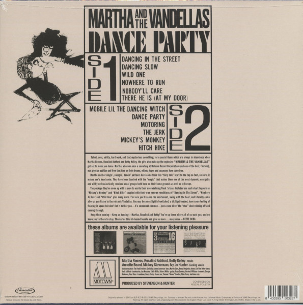 Dance Party (LP, 140g Vinyl, Ltd.)