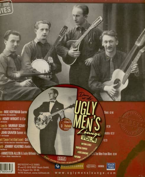 Down At The Ugly Men's Lounge, Vol.4(LP & CD, 10inch)