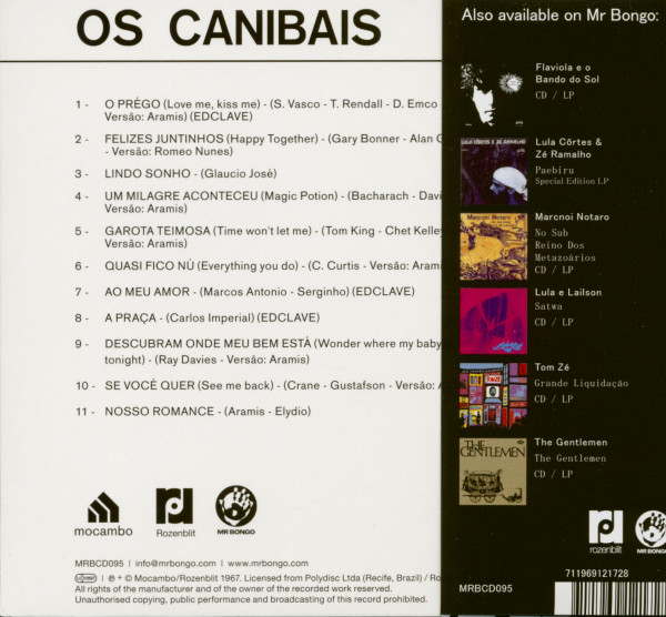 Os Canibais (CD)