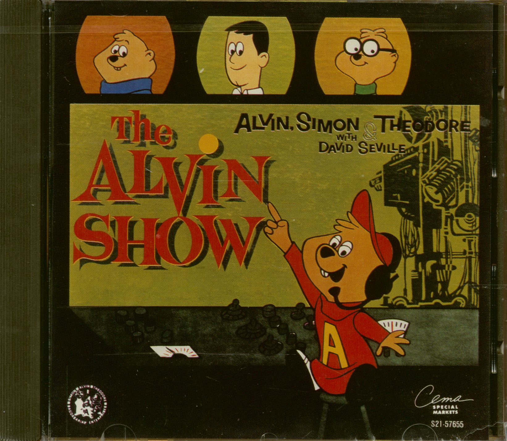 The Chipmunks CD: The Alvin Show (CD) - Bear Family Records