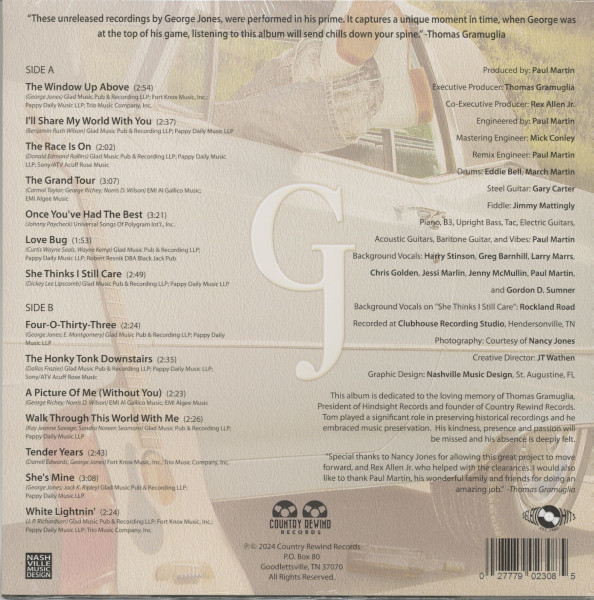 The Lost Nashville Sessions (LP)