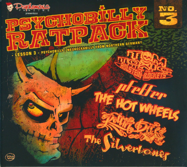 Psychobilly Rat Pack - Lesson 3 (CD Digipak) Psychobilly Rat Pack - Lesson 3 (CD Digipak)