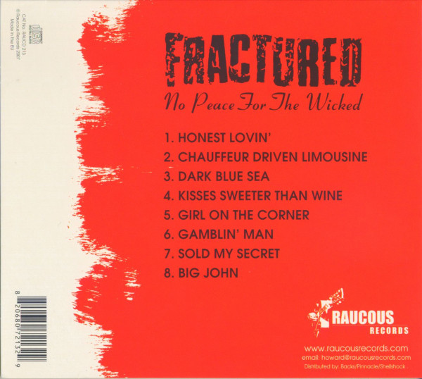 No Peace For The Wicked (CD)