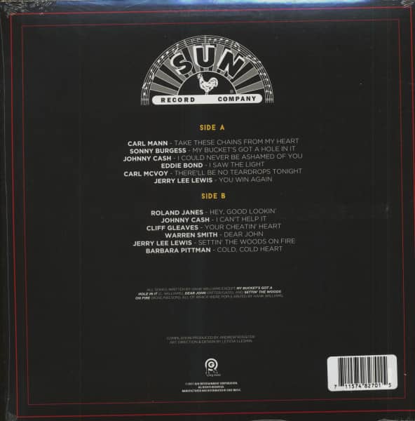 Sun Records Does Hank Williams (LP)