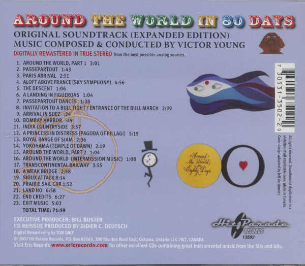 Around The World In 80 Days - Soundtrack (CD)