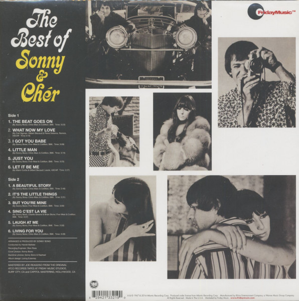 The Best Of Sonny And Cher (LP, 180g Vinyl, Ltd.)