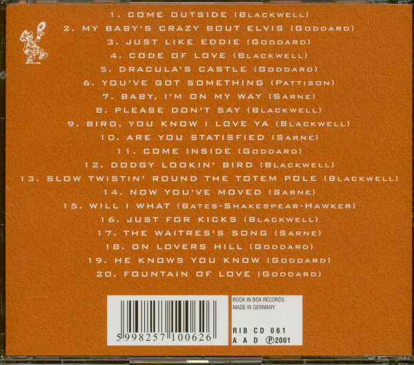 Come Outside with Mike Sarne (CD)